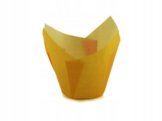 Foremki do muffinek 160x160 żółte/200 sztuk