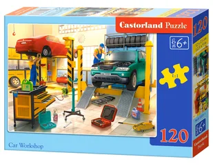 Castorland Puzzle 120 Car Workshop CASTOR - - Puzzle - miniaturka - grafika 2