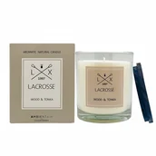 Świeczniki - Świeca zapachowa wood &amp;amp; tonka Lacrosse 60h kod: ZVV060WTLC - miniaturka - grafika 1