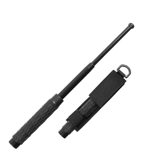 PAŁKA TELESKOPOWA 41 cm CZARNA + Etui - Scyzoryki - miniaturka - grafika 1