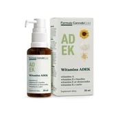 Suplementy naturalne - CANNABIGOLD CannabiGold Witamina ADEK Formuła 30ml ALL0065 - miniaturka - grafika 1