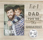 Ramki na zdjęcia - Ramka na zdjęcie 10x15 Dzień Ojca 15x10 - miniaturka - grafika 1