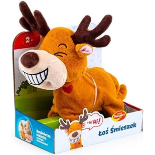 Maskotka DUMEL Łoś śmieszek DD30800 - Maskotki i pluszaki - miniaturka - grafika 1