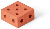 Akcesoria do wózków - MODU - block square - sensoryczny blok piankowy, pomarańczowy Przykładowa dodatkowa nazwa - miniaturka - grafika 1