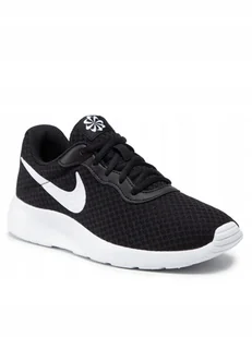 Nike Sneakersy Tanjun DJ6257 004 Czarny - Sneakersy damskie - miniaturka - grafika 1