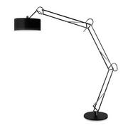 Lampy stojące - Azzardo Bosse Lampa podłogowa Black FL-13072 BK , Biały - miniaturka - grafika 1