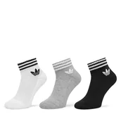 Skarpetki męskie - Zestaw 3 par wysokich skarpet unisex adidas 3-Stripes JV7437 Kolorowy - miniaturka - grafika 1