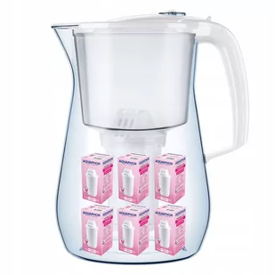 Dzbanek filtrujący Aquaphor Provence 4,2 l + 3 wkładów, biały - Dzbanki filtrujące - miniaturka - grafika 1