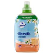 Środki do prania - Carrefour Essential Ultra skoncentrowany detergent z mydłem i kwiatem pomarańczy 910 ml (26 prań) - miniaturka - grafika 1