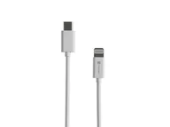 Kable USB - Natec Prati Lightning - USB-C 1.0m biały MFI - miniaturka - grafika 1