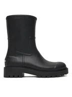 Kalosze damskie - Calvin Klein Jeans Kalosze Mid Rainboot YW0YW02004 Czarny - miniaturka - grafika 1