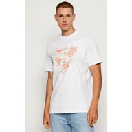 Koszulki męskie - GUESS T-shirt FLOWER Regular Fit - miniaturka - grafika 1