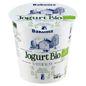 Kefiry, jogurty, maślanki - Bakoma Jogurt BIO naturalny - miniaturka - grafika 1
