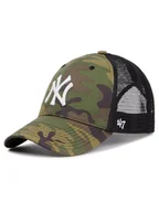 Czapki damskie - New York 47 Brand Czapka z daszkiem Yankees B-CBRAN17GWP-CMF Zielony - miniaturka - grafika 1