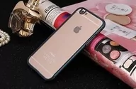 Etui i futerały do telefonów - Bumper Clear Samsung Galaxy S7 Zielony - miniaturka - grafika 1