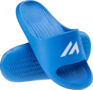 Buty dla dziewczynek - Dziecięce klapki plażowe basenowe Martes Baki Jr niebieskie rozmiar 31 - miniaturka - grafika 1