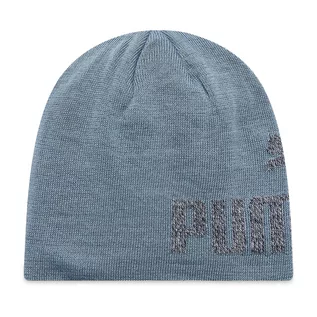 Czapki damskie - Czapka PUMA - Ess Logo Beanie 022330 Bluestone-No 1 - grafika 1