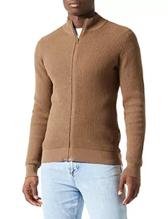Blend Męska kurtka z dzianiny 20714630, 190617/Teak, XL - Kurtki męskie - miniaturka - grafika 1