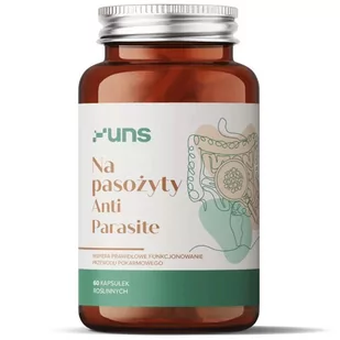 UNS Na Pasożyty Anti Parasite 60vegcaps - Witaminy i minerały dla sportowców - miniaturka - grafika 1