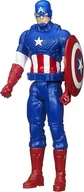 Lalki dla dziewczynek - Marvel Avengers Titan Hero Series Kapitan Ameryka 12-calowa figurka - miniaturka - grafika 1