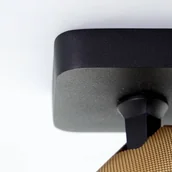 Lampy ścienne - Brilliant Kinkiet Marty piaskowy/złoty/czarny 2-pkt. - miniaturka - grafika 1