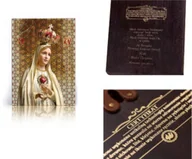 Ikony i obrazy sakralne - Ikona religijna Matka Boża Fatimska - miniaturka - grafika 1