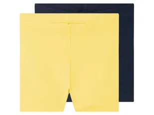 lupilu® Legginsy dla niemowląt, 2 pary (Żółty/granatowy, 50/56) - Spodnie i spodenki dla dziewczynek lupilu® Legginsy dla niemowląt, 2 pary (Żółty/granatowy, 50/56) - Spodnie i spodenki dla dziewczynek - miniaturka - grafika 1