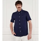 Koszule męskie - Tommy Hilfiger Lniana koszula | Regular Fit - miniaturka - grafika 1