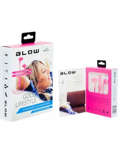 Blow 5900804081500 różowe - Słuchawki - miniaturka - grafika 2