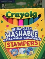 Przybory szkolne - Crayola flamastry-ministempelki, 8 sztuk - miniaturka - grafika 1