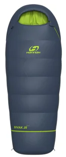Śpiwór Hannah Bivak 200 navy/lime Junior (-14°C) - Śpiwory - miniaturka - grafika 5