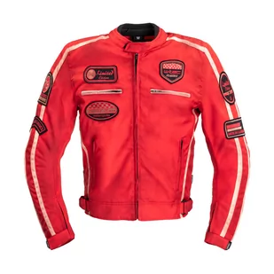 W-TEC Męska kurtka motocyklowa W-TEC Patriot Red, Czerwony, L 23181-L - Odzież motocyklowa - miniaturka - grafika 1