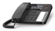 Telefony stacjonarne - Gigaset DESK 600 Telefon analogowy Nazwa i identyfikacja dzwoniącego Czarny - miniaturka - grafika 1