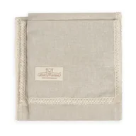 Koce i narzuty dla dzieci - Babymatex Linen koc dla dzieci Brown 75x100 cm - miniaturka - grafika 1