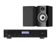 Zestawy stereo - Rotel A12 MKII (czarny) + 707 S3 (czarny) - miniaturka - grafika 1