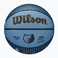 Koszykówka - Piłka do koszykówki Wilson NBA Player Icon Outdoor Morant blue rozmiar 7 - miniaturka - grafika 1