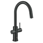 Baterie kuchenne - Grohe Blue Home bateria z filtrem z wyciąganą wylewką aksamitna czerń 31541KS0 - miniaturka - grafika 1