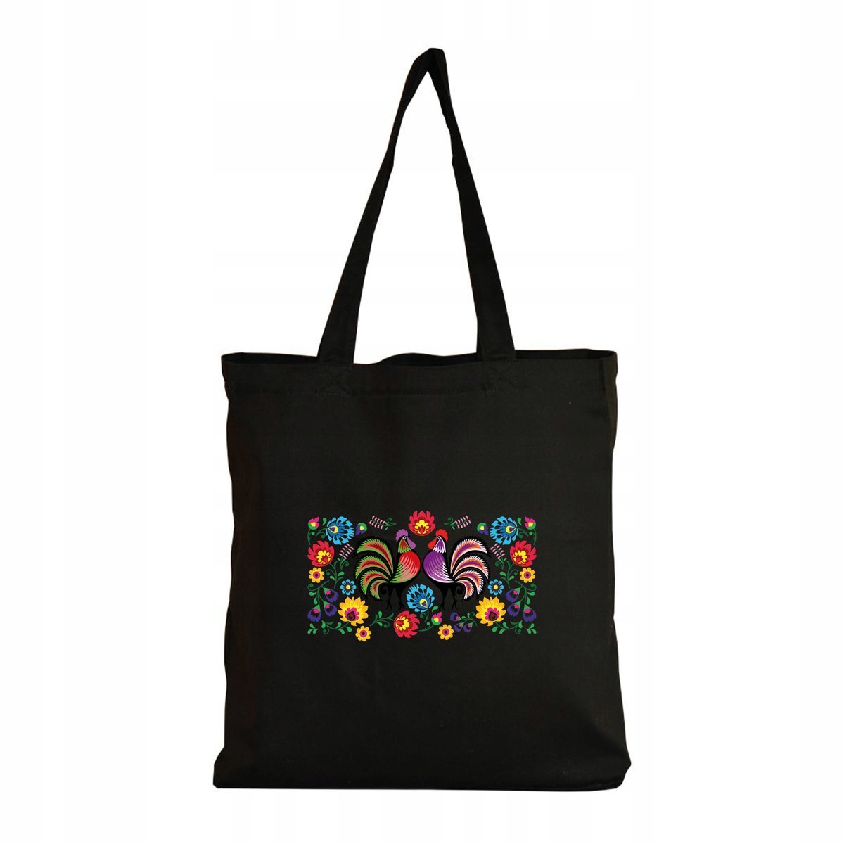 TORBA NA ZAKUPY Kwiaty Kwiatki Na Ramię Shopper #2