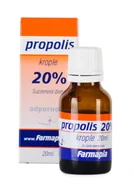 Suplementy diety - Propolis krople 20% 20ml FARMAPIA - miniaturka - grafika 1