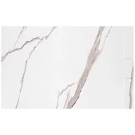 Brodziki prysznicowe - Brodzik prostokątny biały struktura kamienia smc 100x80 Bazalt Carrara White Rea - miniaturka - grafika 1