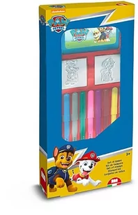 Psi Patrol - pieczątki i pisaki 9szt - Multiprint - Zabawki kreatywne - miniaturka - grafika 1