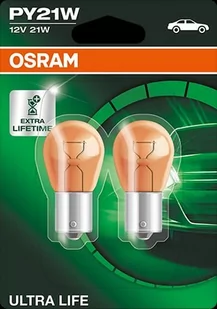 OSRAM PY21W 12V 21W BAU15s ULTRA LIFE - Żarówki samochodowe - miniaturka - grafika 1