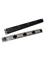 Pozostałe akcesoria sieciowe - Patch panel UTP kat.5e 24 porty LSA 1U ALANTEC - miniaturka - grafika 1