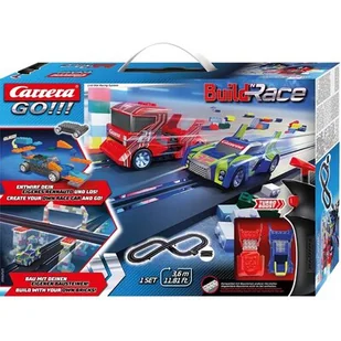 Carrera Go 20062529 Build'n Race - Racing Set 3,6m 3949 - Tory, garaże, parkingi - miniaturka - grafika 1