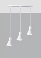 Lampy sufitowe - Sollux Lighting lighting Lampa wisząca TALEJA 3 biała [E27] SL.0984 [16719630] - miniaturka - grafika 1