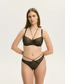 Biustonosze - Biustonosz usztywniany Brittany Esotiq czarny 90C - miniaturka - grafika 1