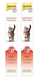 GIMBORN Gim Cat Pasta multi- vitamin extra 2x200g - Suplementy i witaminy dla psów - miniaturka - grafika 1