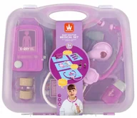 Zabawy w naśladowanie dorosłych - Zestaw lekarski w walizce Mega Creative 569867 - zabawka - miniaturka - grafika 1