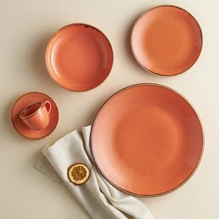 MLECZNIK AMBER 150 ml PORCELANA POMARAŃCZOWA - Mleczniki - miniaturka - grafika 3