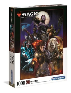 Clementoni Puzzle 1000 Magic The Gathering - - Puzzle - miniaturka - grafika 1